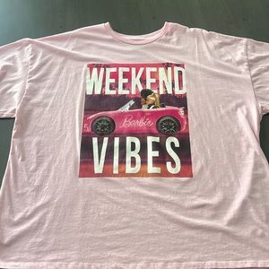 Oversized Barbie T-shirt